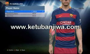 PES 2016 3DM Crack 1.05 Support Tattoo Pack 400 by Aliefan Ifan Ketuban Jiwa