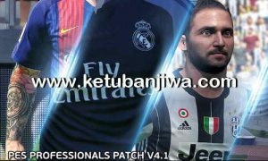 PES 2016 PES Professionals Patch 4.1 + Update Fix Ketuban Jiwa