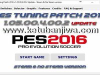 PES 2016 PES Tuning Patch v1.05.00.4.00.2 Update Ketuban Jiwa
