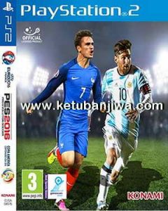 PES 2016 PS2 EURO 16 + Copa America v2.0 Full ISO Ketuban Jiwa