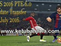PES 2016 PTE Patch 6.0 Option File Transfer Update 22 July 2016 by Hai Trangquoc Ketuban Jiwa