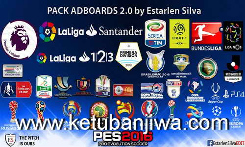 PES 2016 Adboards Pack v2.0 by Estarlen Silva