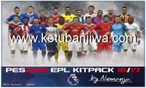 PES 2016 English Premier League Kitpack v1 Season 16/17 by NemanjaBRE