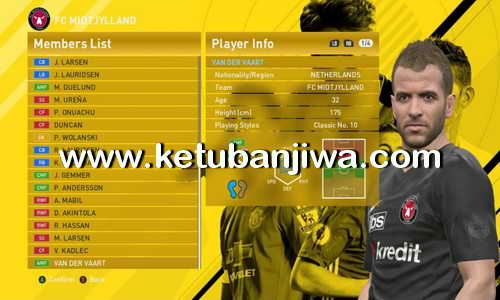 PES 2016 Option File 5.0 Transfer Update For PTE Patch 6.0 by Niniboy Ketuban Jiwa