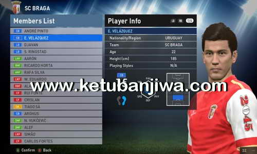 PES 2016 Option File Transfer Update 21 August 2016 PTE Patch 6.0 by Ramin_cpu Ketuban Jiwa