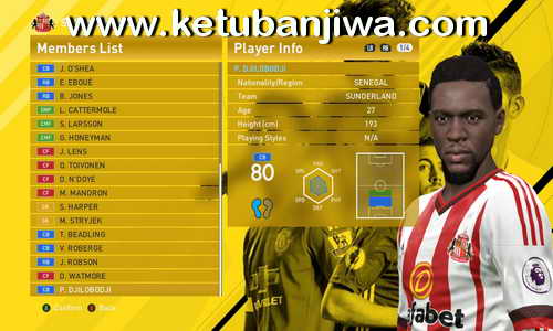 PES 2016 PTE 6.0 Transfer Update 08-08-2016 by Niniboy Ketuban Jiwa