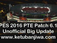 PES 2016 PTE Patch 6.1 Unofficial Big Update by Hai Trangquoc Ketuban Jiwa