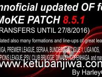 PES 2016 Smoke 8.5.1 Option File Update 27/08/2016