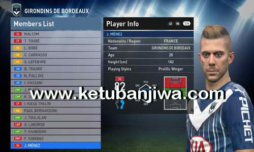 PES 2016 Transfer Update 01 August 2016 PTE Patch 6.0 by Ramin_cpu Ketuban Jiwa