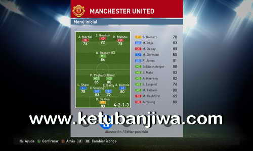 PES 2016 Option File Transfer Update 02 September 2016 For PESGalaxy Patch 3.01 by Warriorblack Ketuban Jiwa