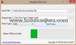 PES 2017 Multiple Zlib Tool 1.00 by Devil Cold52 Ketuban Jiwa