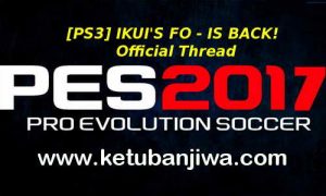 PES 2017 PS3 Ikui Option File Version 01 Ketuban Jiwa