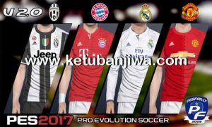 PES 2017 PS4 Option File 2.0 by PESFan Ketuban Jiwa
