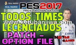 PES 2017 PS4 Option File Patch Update by Notag Games Ketuban Jiwa