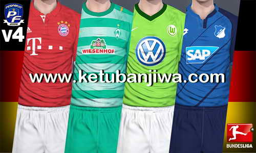 PES 2017 PS4 Option File v4.0 Bundesliga by PESFan Ketuban Jiwa