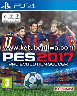 PES 2017 PS4 Region US Full Games + Update 1.01 Ketuban Jiwa