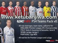 PES 2017 PS4 Teams Pack v0.1 by WEHK PES 2017 PS4 Teams Pack 0.1 by WEHK Ketuban Jiwa
