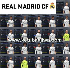 PES 2017 Real Madrid Facespack 1.0 by Tran Ngoc