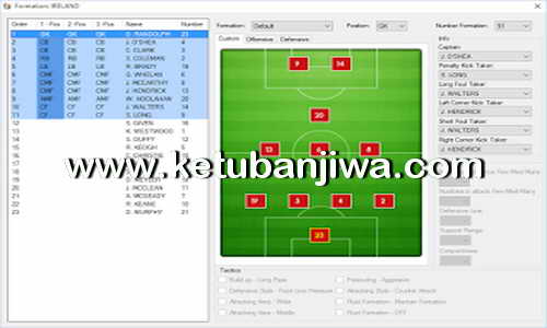 PES 2017 Team Editor Manager 2.4 Tool by Lagun-2 Ketuban Jiwa