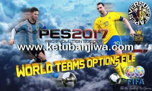 PES2017 PS4 World National Teams Option File 1.0 by Pesout Ketuban Jiwa