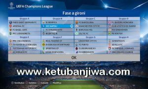 PES 2017 PS4 PESFan Option File 5.0 Champions League AIO + Update Only Ketuban Jiwa