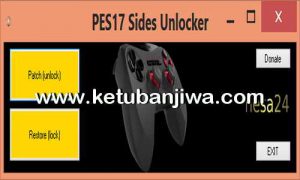 PES 2017 Sides Unlocker Tool by Nesa24 Ketuban Jiwa