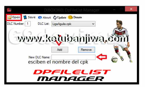 PES 2017 XBOX 360 DpFileList Manager by Extream87 Ketuban Jiwa