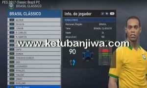 PES 2017 Brazil Classic Teams by Allejo7 Ketuban Jiwa