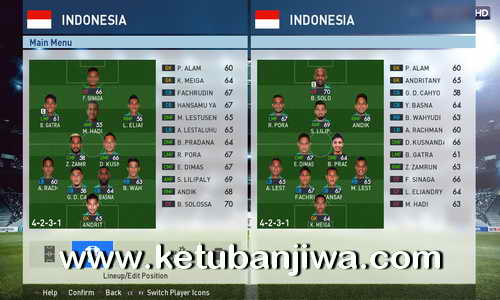 PES 2017 Indonesia Addon 1.1 Fix For PTE Patch 3.1 Ketuban Jiwa