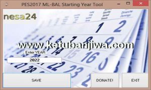PES 2017 Master League ML - Become A Legend BAL Starting Year Tool For 1.03 by Nesa24 Ketuban Jiwa