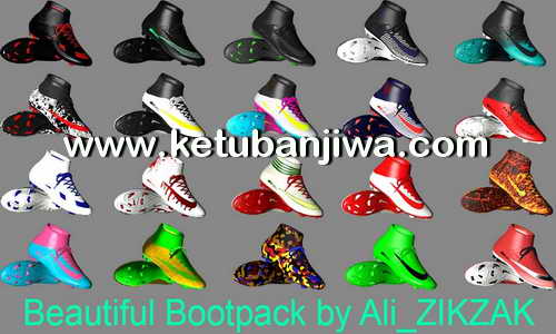 PES 2017 Beautiful Boots Pack by Ali ZIKZAK Ketuban Jiwa