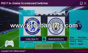 PES 2017 In-Game Scoreboard Switcher by Ginda01 Ketuban Jiwa
