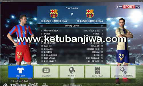 PES 2017 PES Profesionals Patch 2.1 Option File Update 28 January 2017 by M. Gamal Ketuban Jiwa