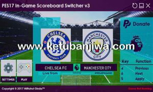 PES 2017 In-Game Scoreboard Switcher v3 by Ginda01 Ketuban Jiwa