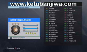 PES 2017 PS4 Classic Option File Compatible Alber OF by DieegoxD Ketuban Jiwa