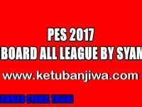 Download PES 2017 Adboard Pack For All League by Syamil Ketuban Jiwa