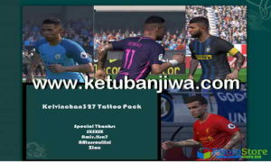 Download PES 2017 Tattoo Pack by Kelvinchan327 Ketuban Jiwa