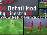PES 2017 PS4 Detail Mod For PC by Sinestro19 Ketuban Jiwa