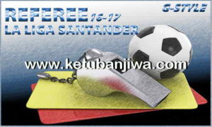 PES 2017 Referee La Liga Santander Pack by G-Style Ketuban Jiwa