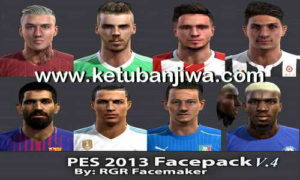 PES 2013 Faces Pack V.4 by Rgr Facemaker Ketuban Jiwa