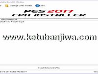 PES 2017 CPK Installer Tool v1.0 by MES Modder Ketuban Jiwa