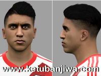 PES 2017 Exequiel Palacios Face - Club Atletico River Plate by LF Facemaker Ketuban Jiwa