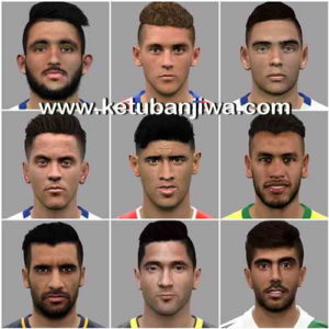 PES 2017 Facepak 9 Faces by LF Facemaker Ketuban Jiwa