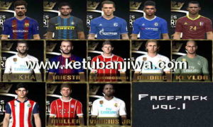PES 2017 Faces Pack Vol. 1 by Robert Facemaker Ketuban Jiwa
