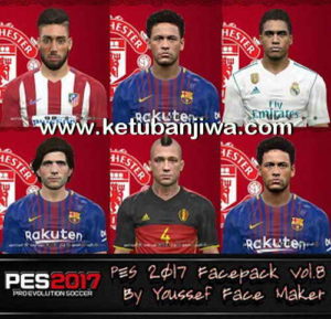 PES 2017 Faces Pack Volume 8 by Youssef Face Maker Ketuban Jiwa