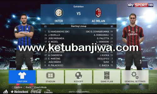 PES 2017 GE-Evolution Mini Kitpack v2 Season 17-18 Ketuban Jiwa