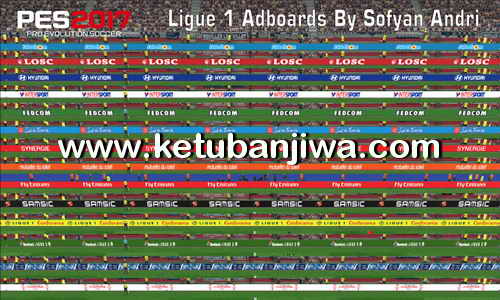 PES 2017 Ligue 1 Adboards Pack by Sofyan Andri Ketuban Jiwa