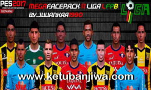 PES 2017 Mega Faces Pack Liga LFPB by JuuanKaa1990 Ketuban Jiwa