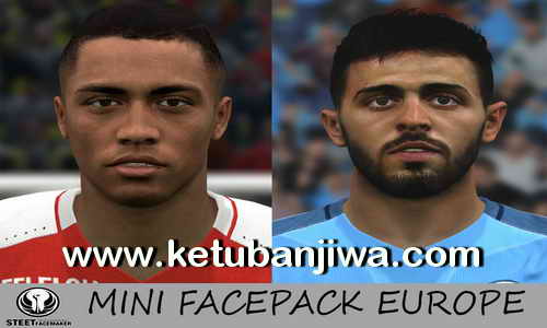 PES 2017 Mini Faces Pack Europe by Steet Facemaker Ketuban Jiwa