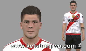 PES 2017 Tomas Andrade Face Update Club Atlético River Plate by Daniel Valencia Facemaker